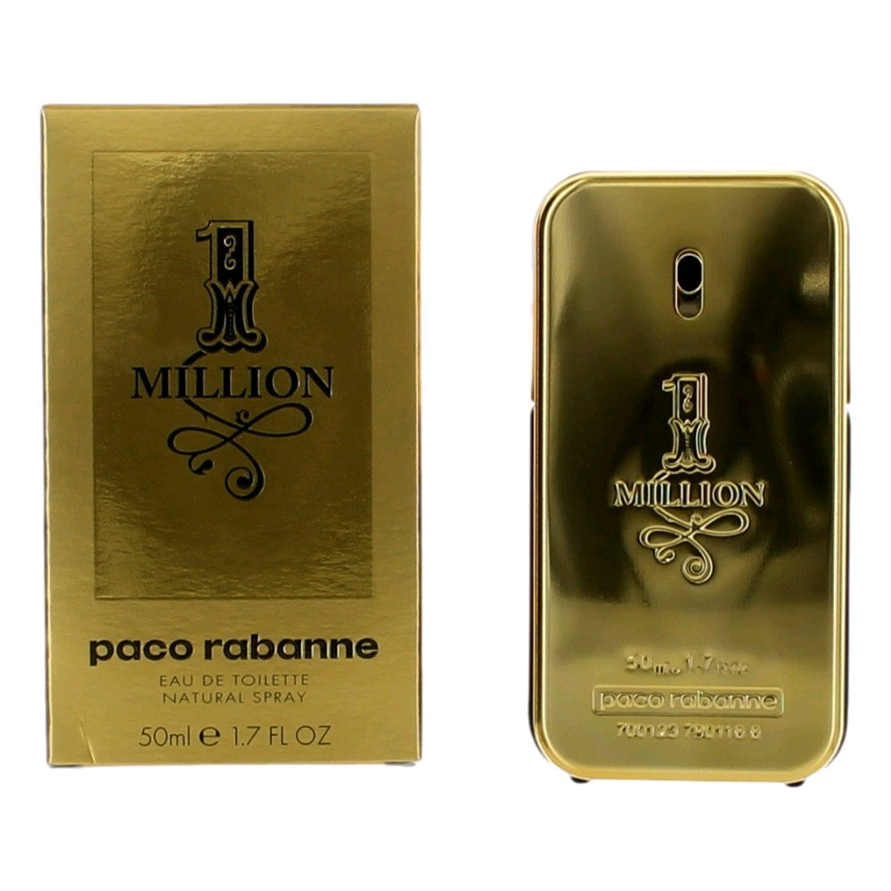 1 Million by Paco Rabanne, 1.7 oz EDT Spray for Men