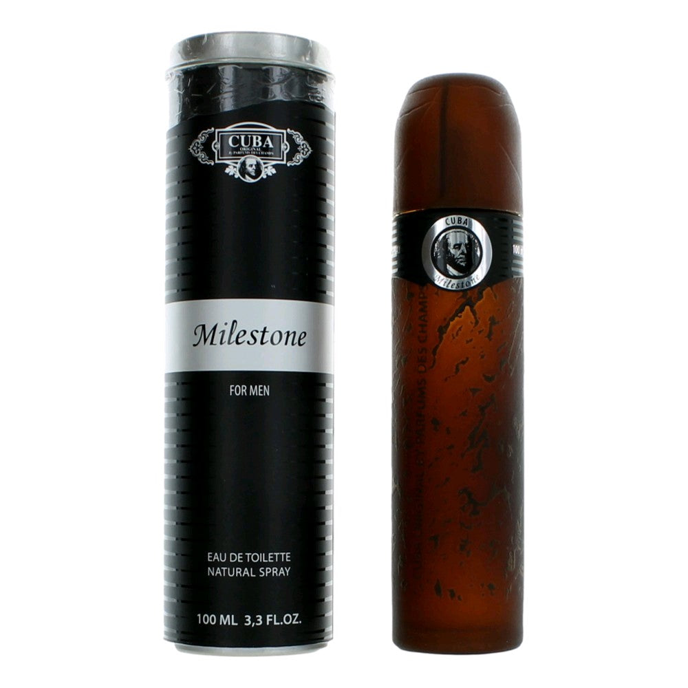 Cuba Milestone by Cuba, 3.3 oz EDT Spray for Men