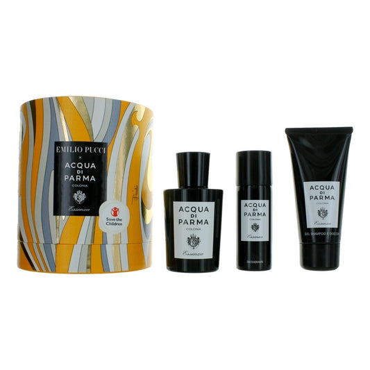 Acqua Di Parma x Emilio Pucci Colonia Essenza, 3 Piece Gift Set for Unisex.