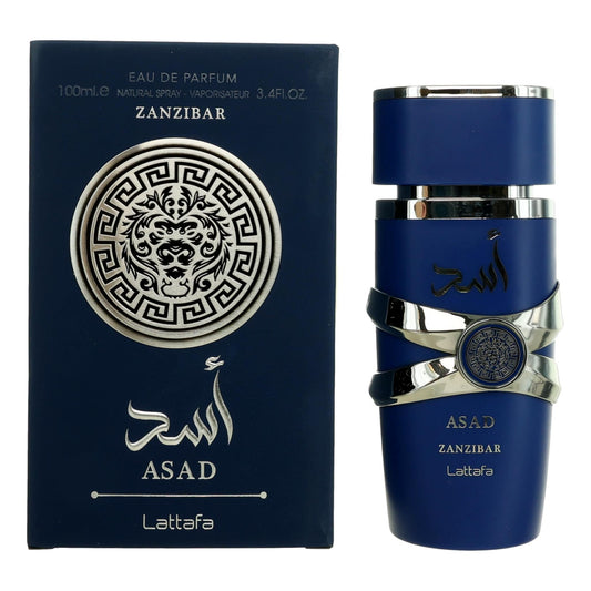 Zanzibar Asad by Lattafa, 3.4 oz EDP Spray for Men