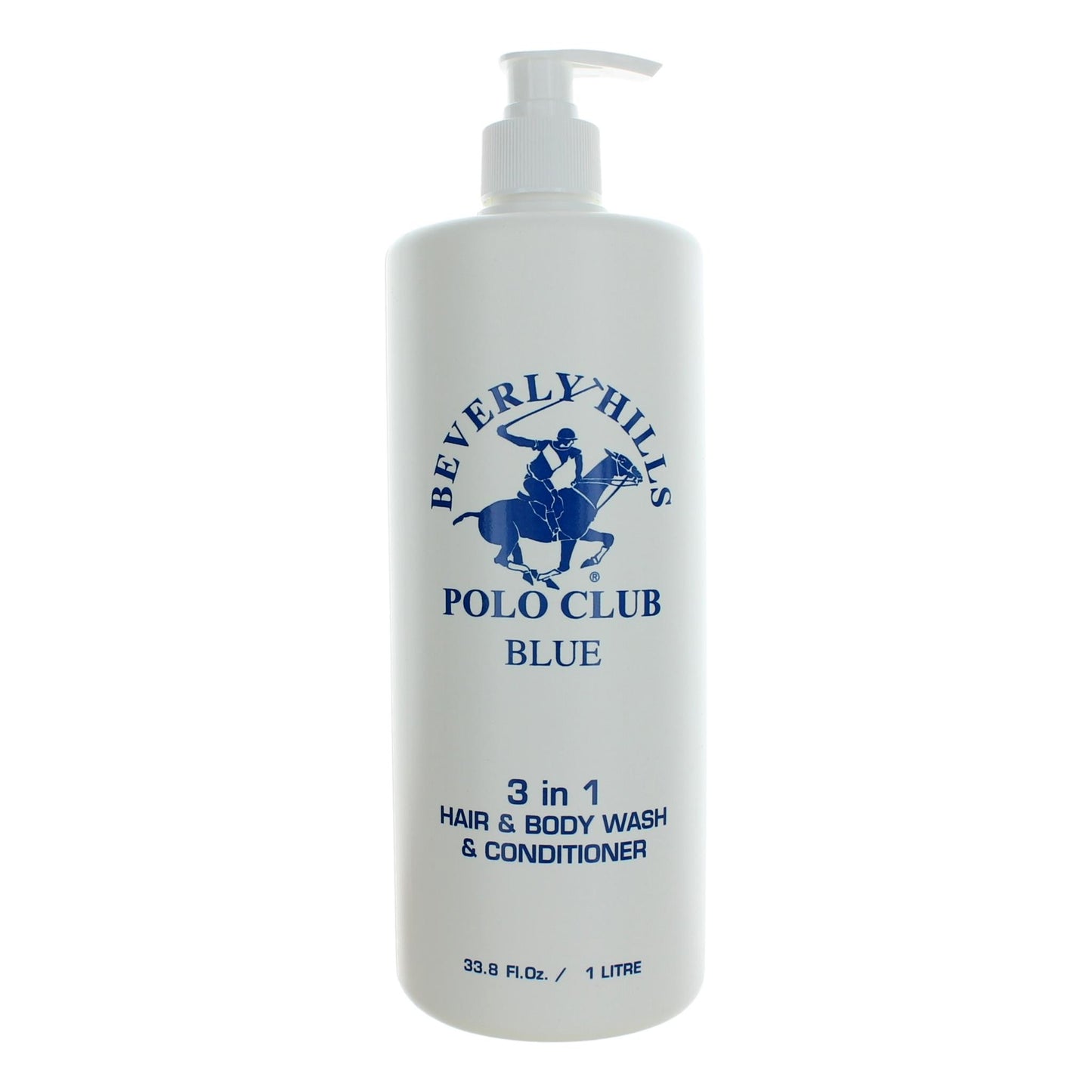 BHPC Blue, 33.8oz 3-in-1 Hair & Body Wash & Conditioner men