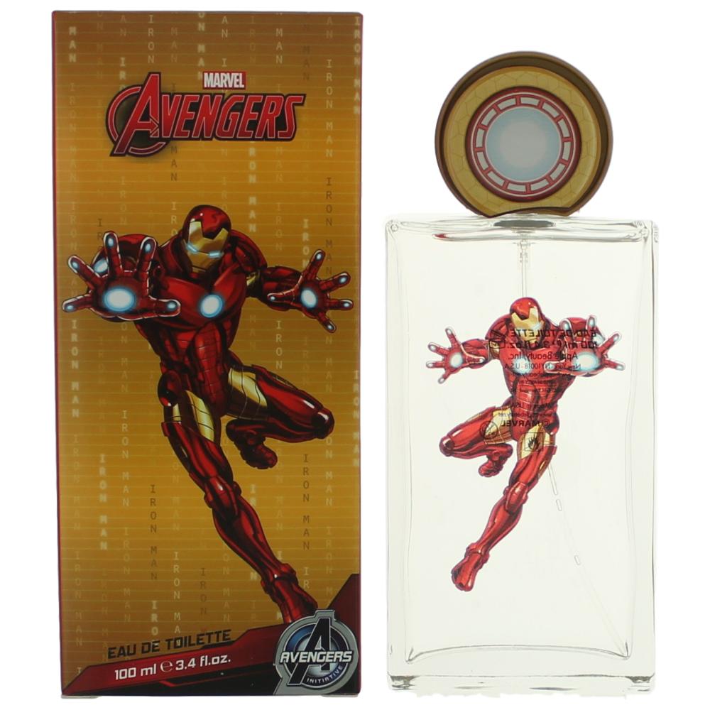 Iron Man Avengers by Marvel, 3.4 oz EDT for Boys