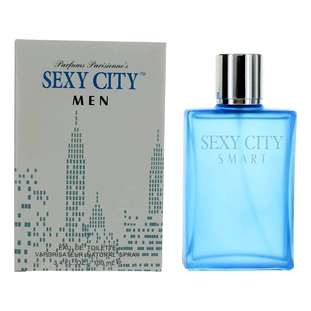 Sexy City Smart by SexyCity, 3.4 oz EDT Spray for Men