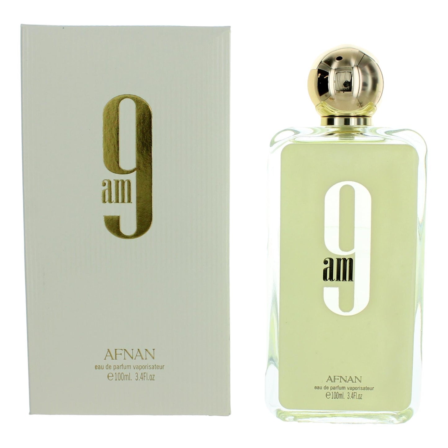 9 AM by Afnan, 3.4 oz EDP Spray for Men