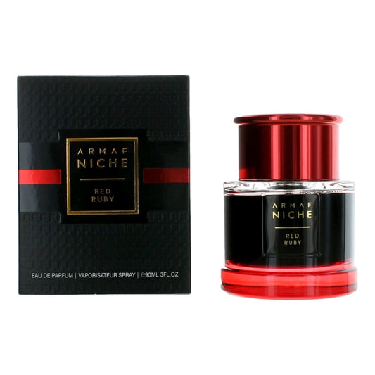 Red Ruby Niche by Armaf, 3 oz EDP Spray for Unisex