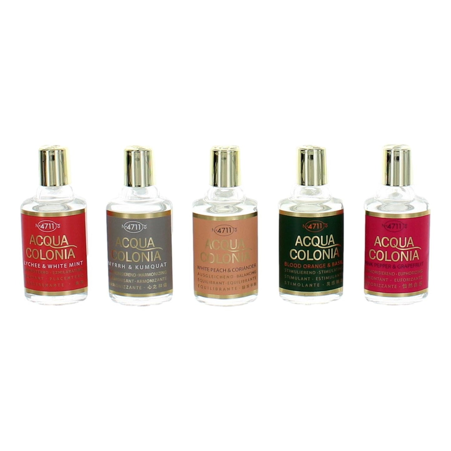 Acqua Colonia by 4711, 5 Piece Variety Set No.2 for Unisex