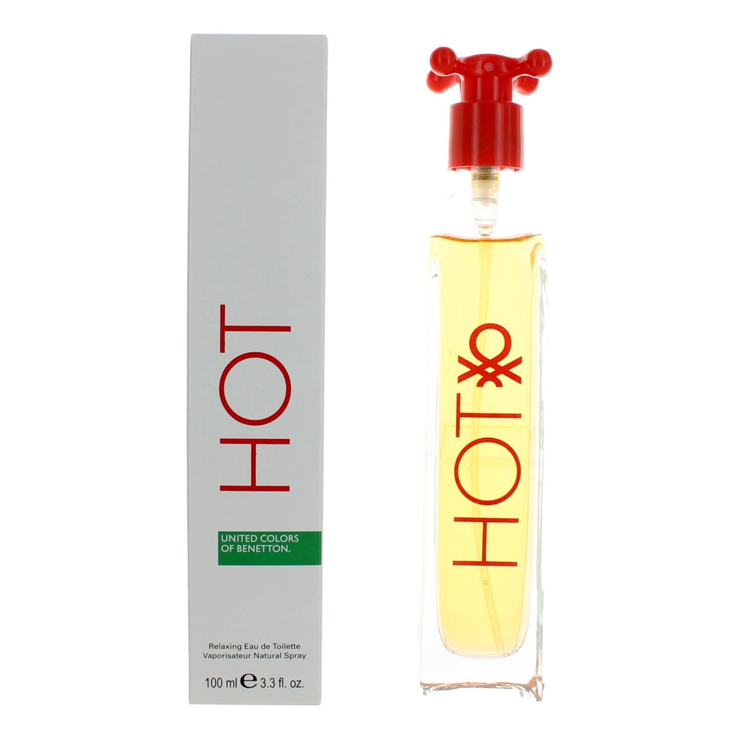 Hot by Benetton, 3.3 oz EDT Spray for Unisex