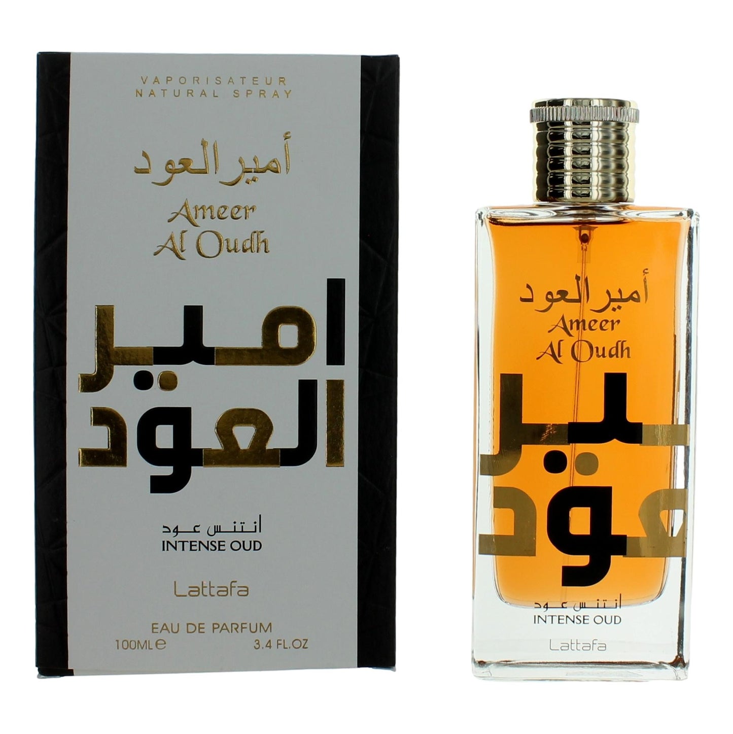 Ameer Al Oudh Intense Oud by Lattafa, 3.4 oz EDP Spray for Unisex