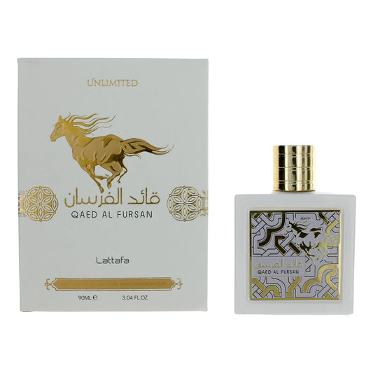 Qaed Al Fursan by Lattafa, 3.04 oz EDP Spray for Unisex