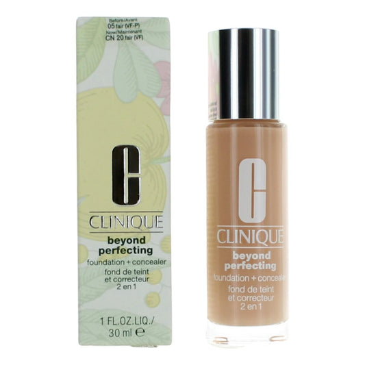 Clinique Beyond Perfecting by Clinique, 1 oz Foundation + Concealer- CN 20 Fair