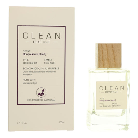 Clean Reserve Skin by Clean, 3.4 oz EDP Spray for Unisex