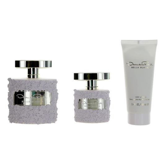 Bella Blanca by Oscar De La Renta, 3 Piece Gift Set for Women