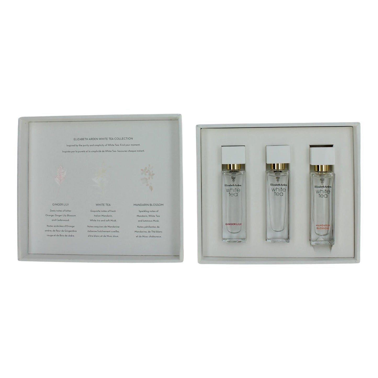 White Tea by Elizabeth Arden, 3 Piece Variety Set for Women