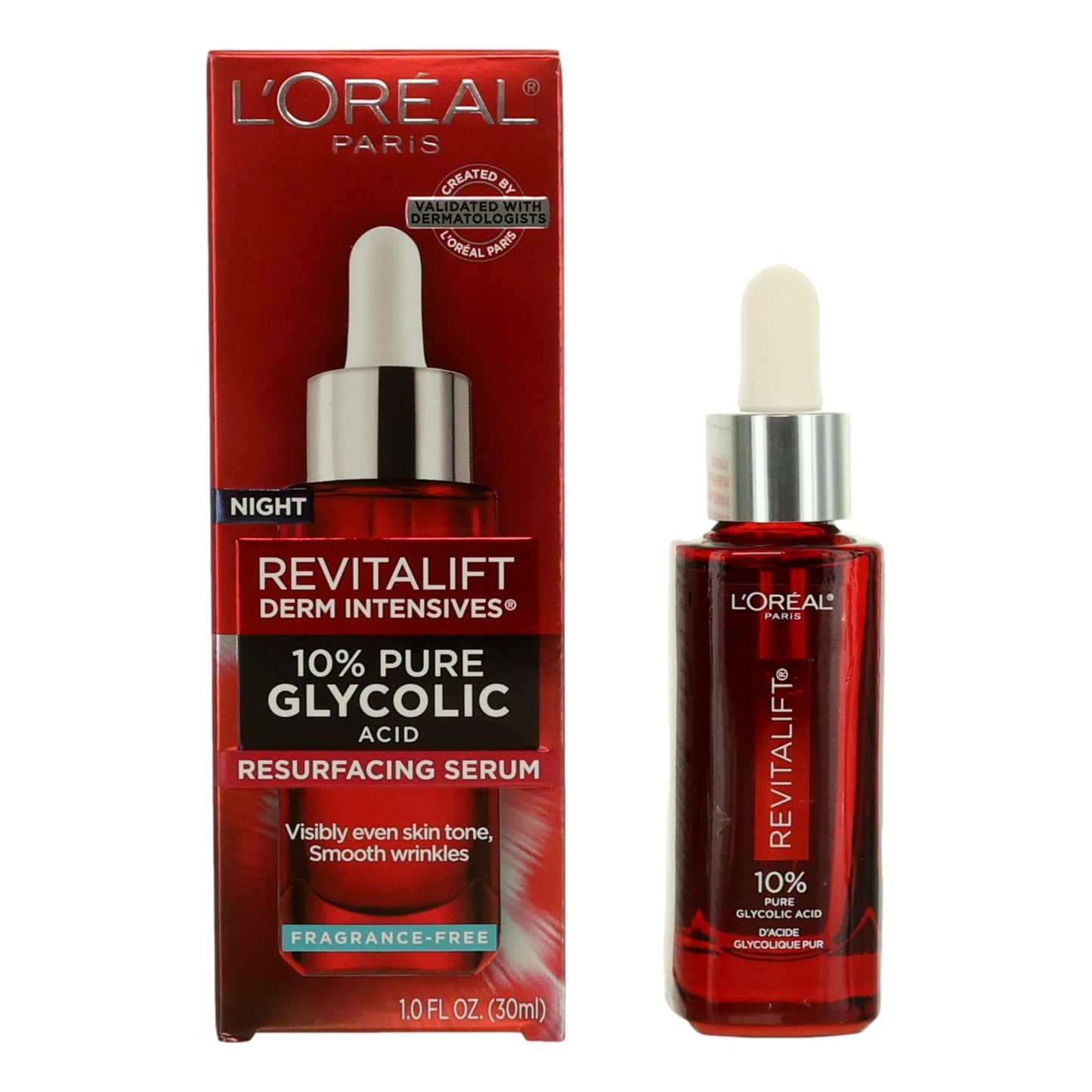 L'Oreal Revitalift Derm Intensives by L'Oreal, 1oz Glycolic Acid Serum