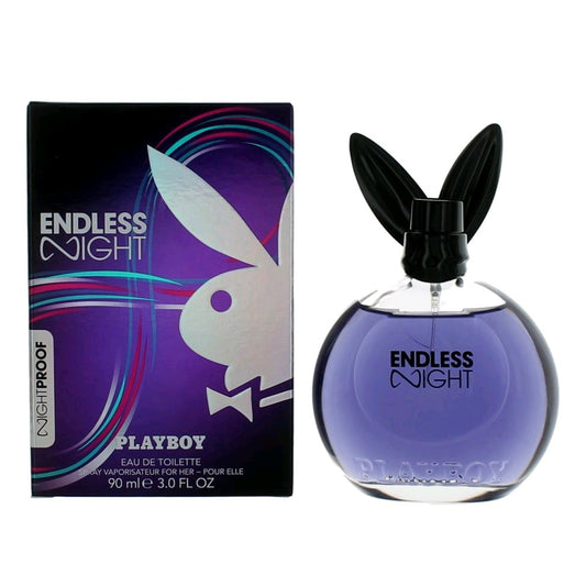 Playboy Endless Night by Coty, 3 oz EDT Spray for Women