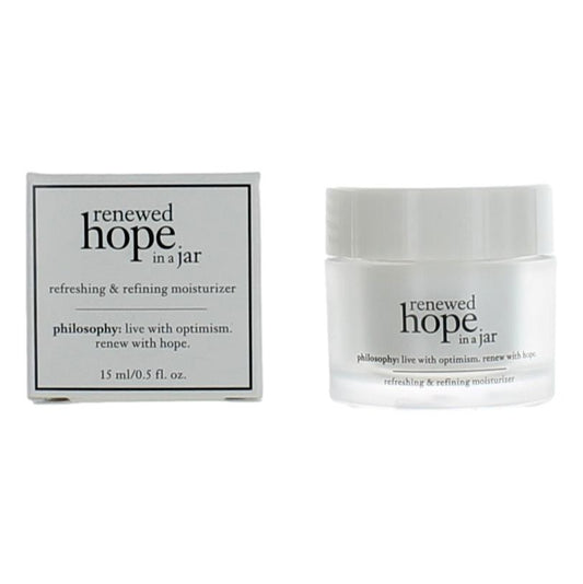 Renewed Hope in a Jar .5oz, Refreshing & Refining Moisturizer for Unisex