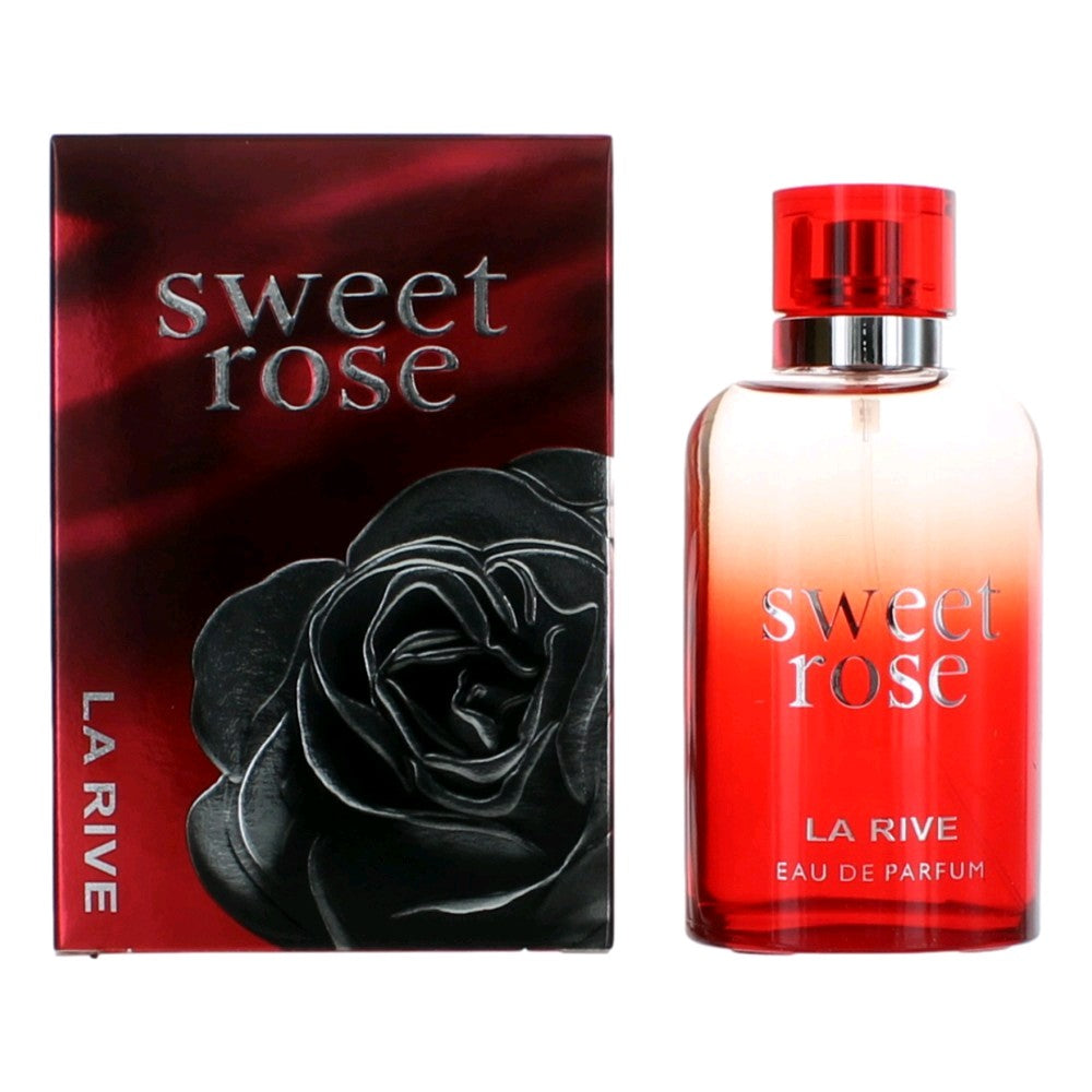 Sweet Rose by La Rive, 3 oz EDP Spray for Women