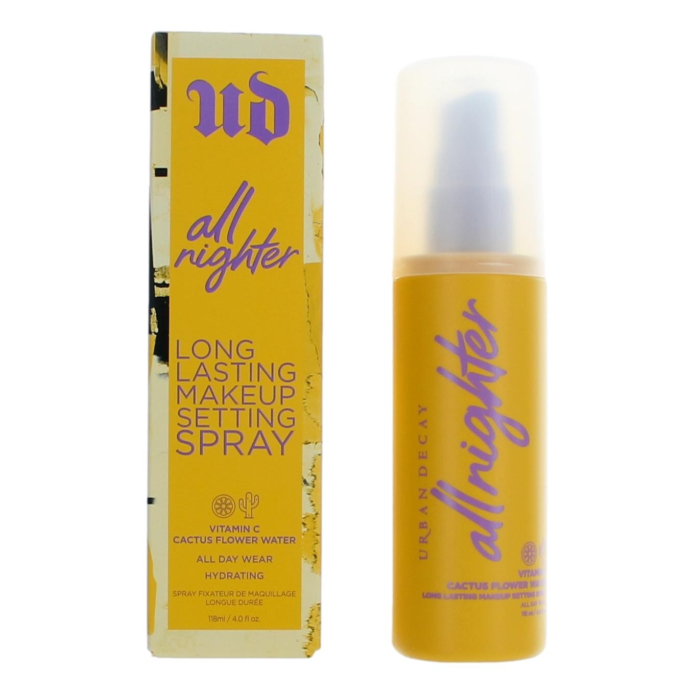 Urban Decay All Nighter by Urban Decay, 4oz Setting Spray with Vitamin C