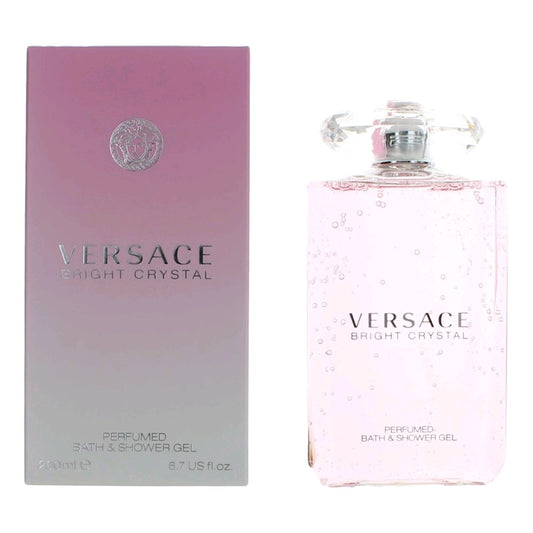 Versace Bright Crystal by Versace, 6.7oz Perfumed Bath & Shower Gel women