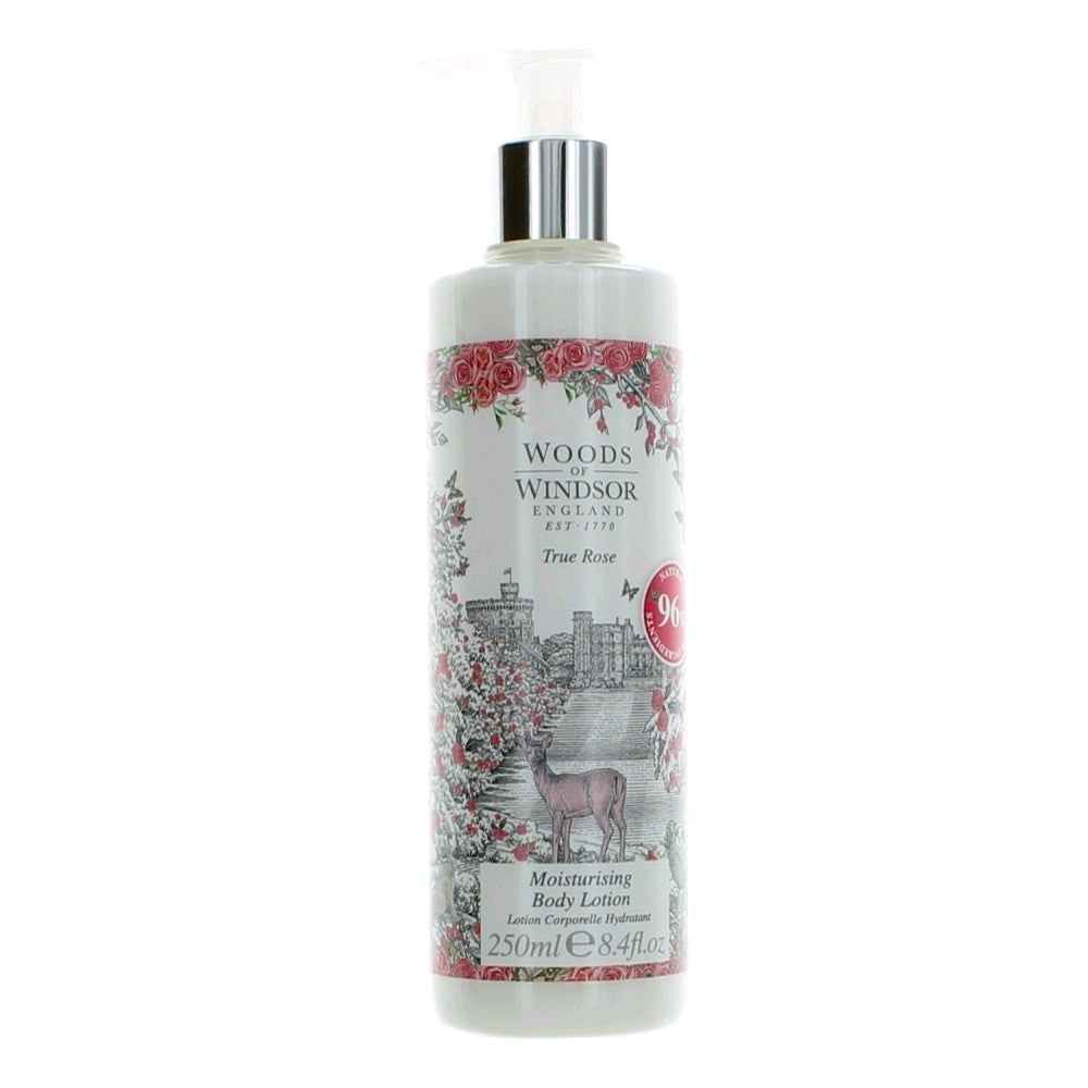 Woods Of Windsor True Rose, 8.4oz Moisturising Body Lotion women